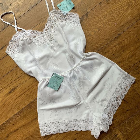 Vintage Other - Vintage Saks Fifth Ave. Wedding Lingerie Set NWT